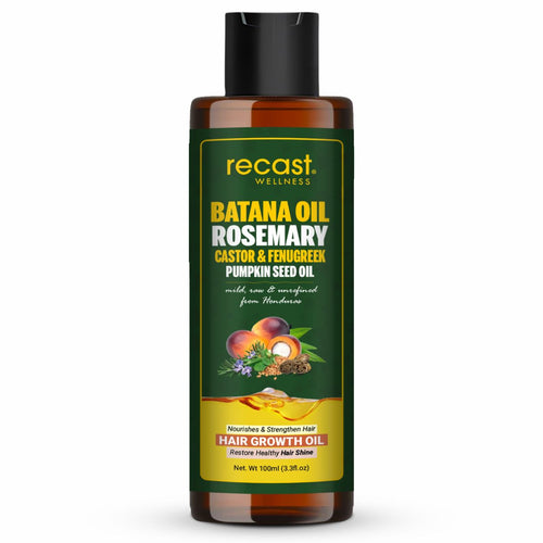 Batana, Rosemary, & Castor Hair Regrowth Oil