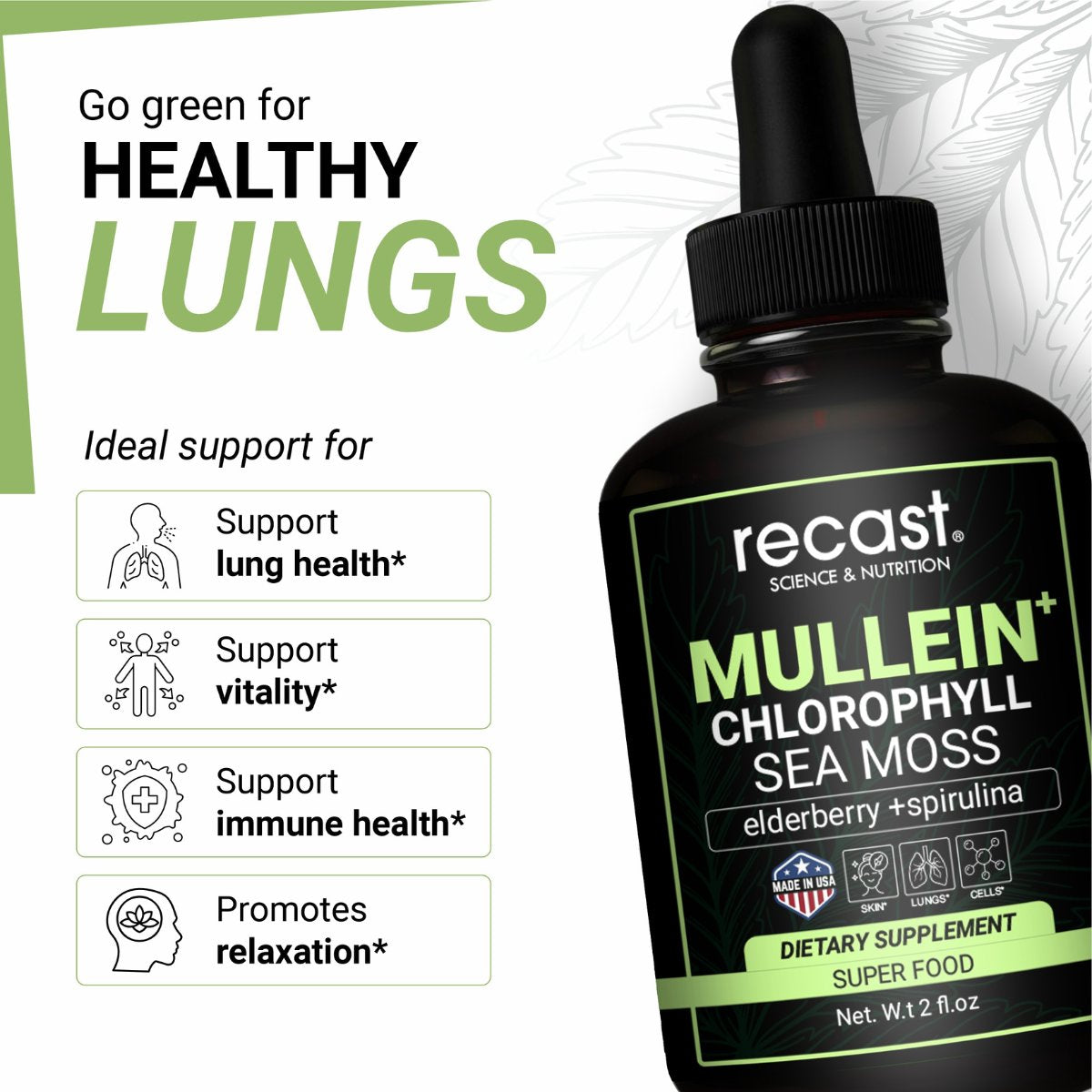 Mullein Chlorophyll Drops