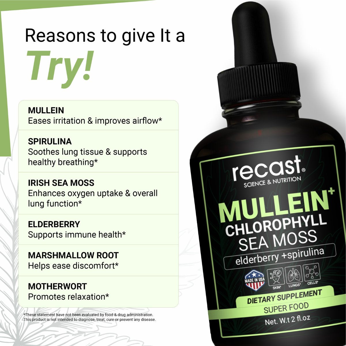 Mullein Chlorophyll Drops