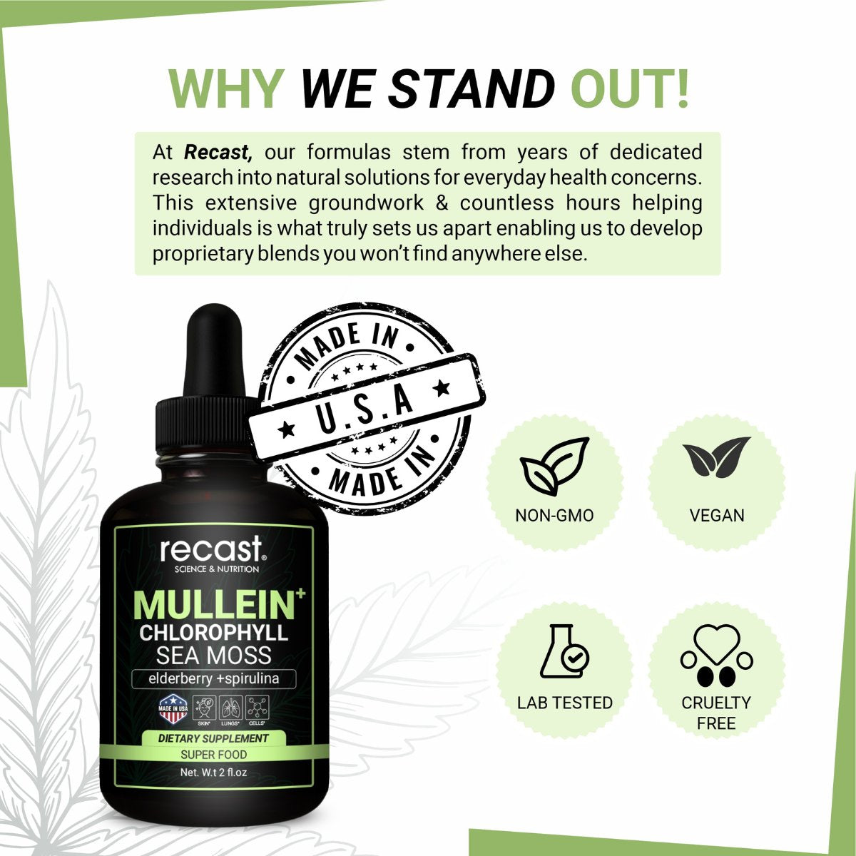 Mullein Chlorophyll Drops