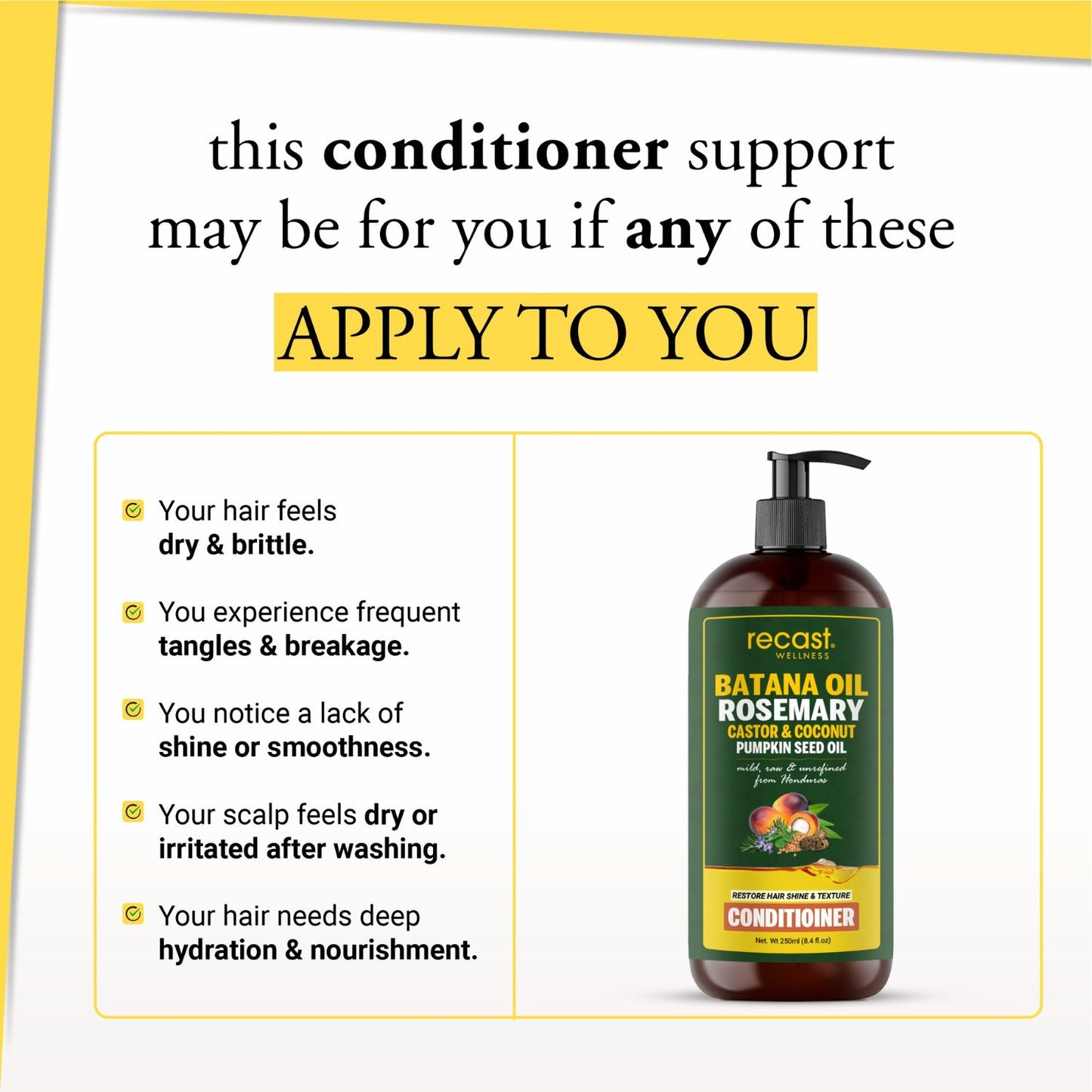 Batana, Rosemary & Castor Conditioner