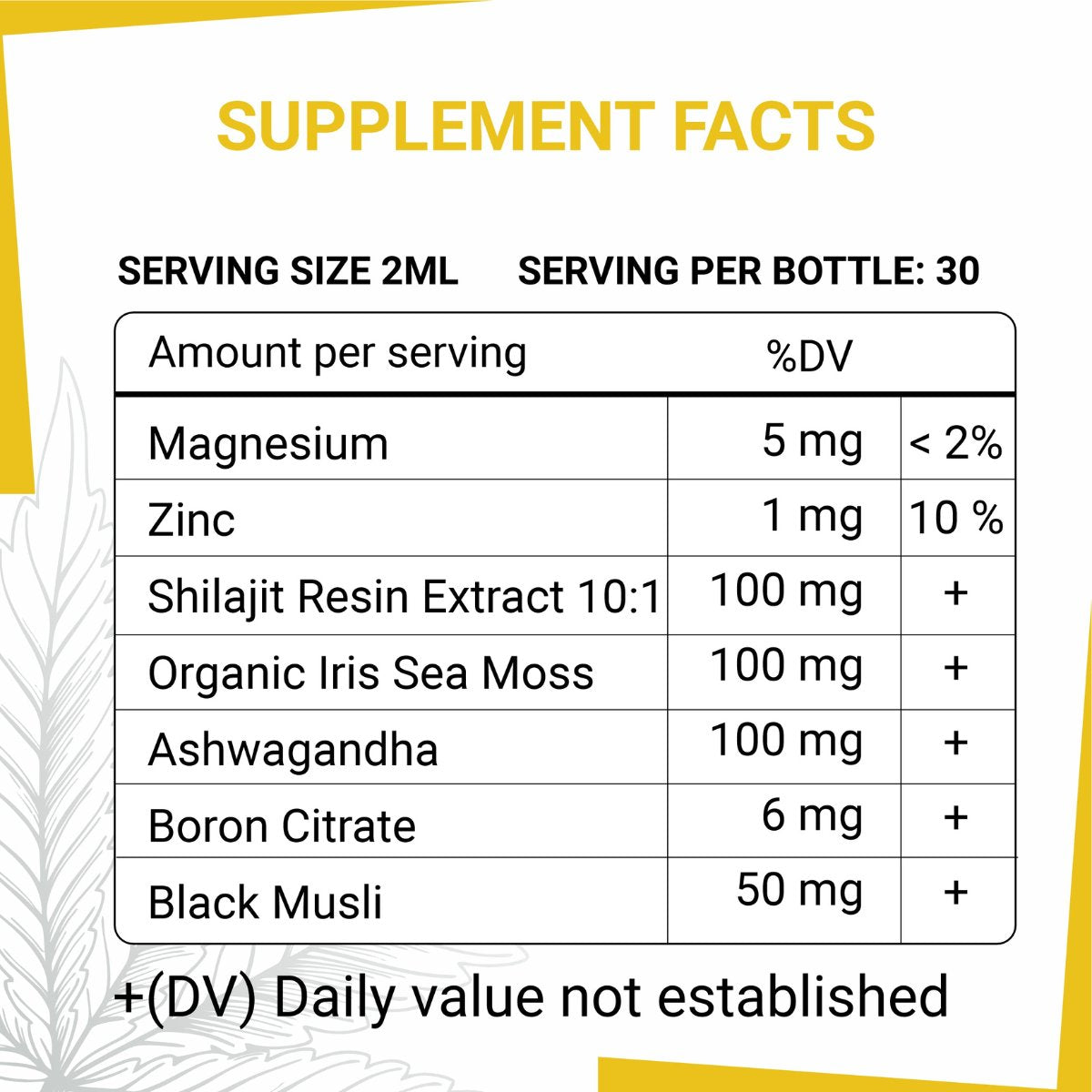 Shilajit Multi - Minerals Drops