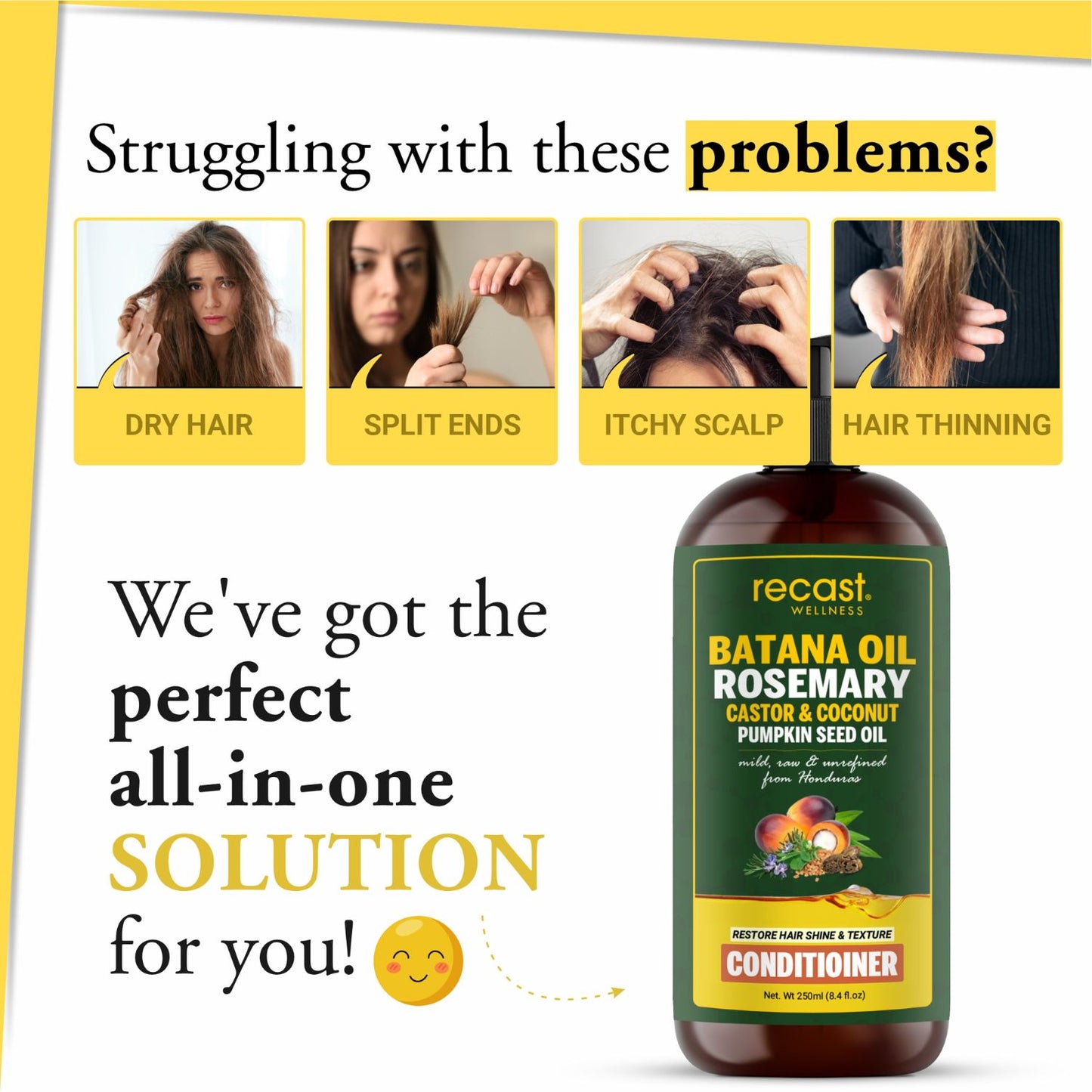 Batana, Rosemary & Castor Conditioner