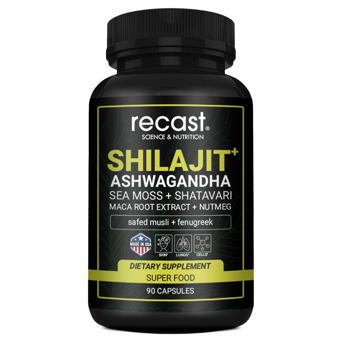 Shilajit with Ashwagandha & Seamoss