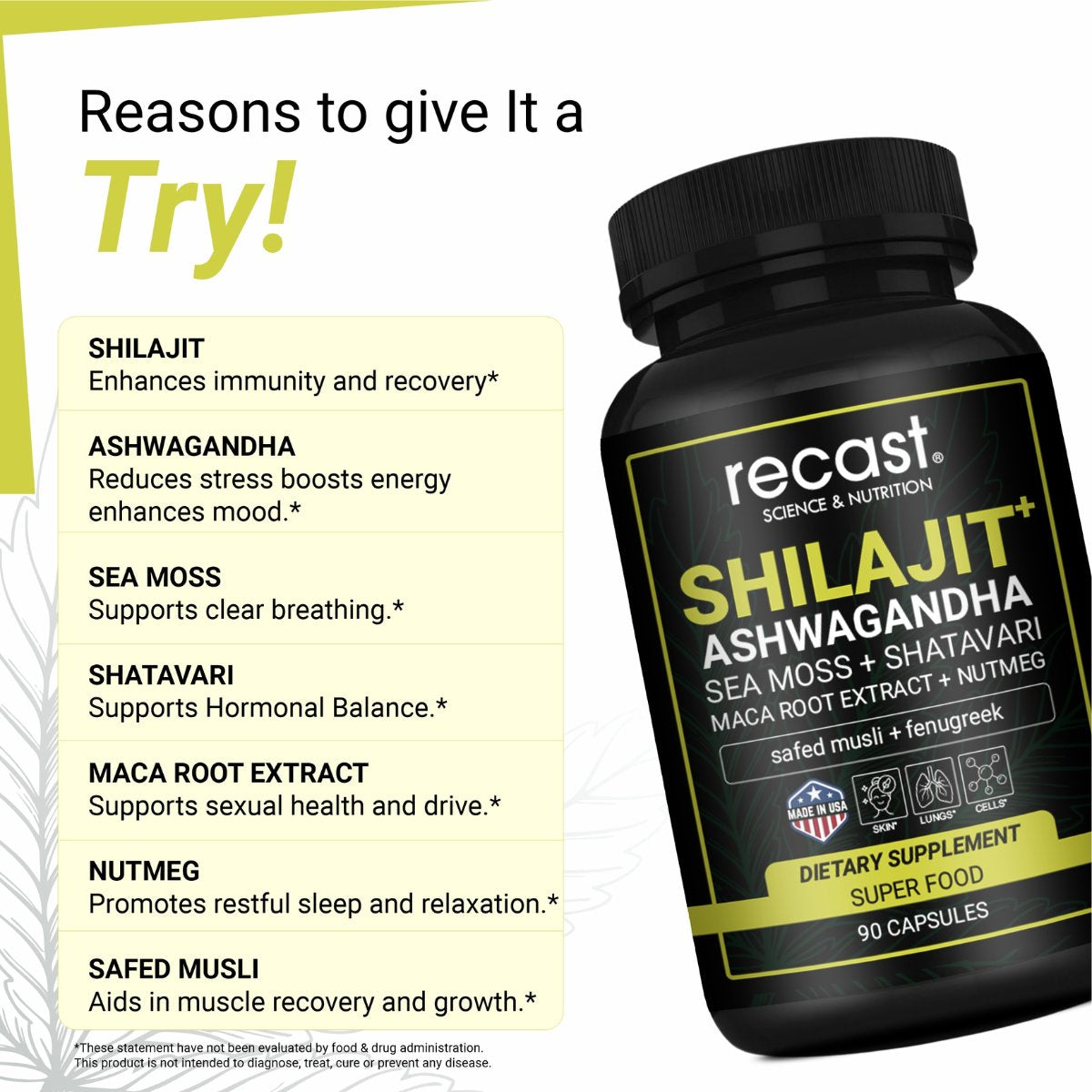 Shilajit with Ashwagandha & Seamoss