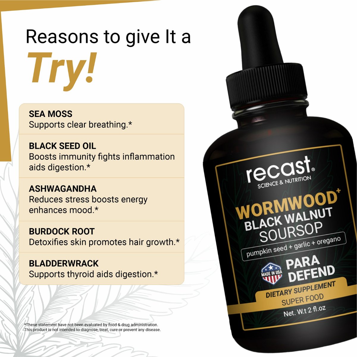 Para Defend Warmwood Drops