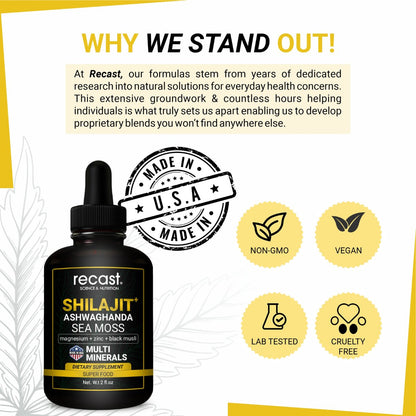 Shilajit Multi - Minerals Drops