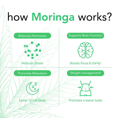 Moringa Capsules with Ashwagandha