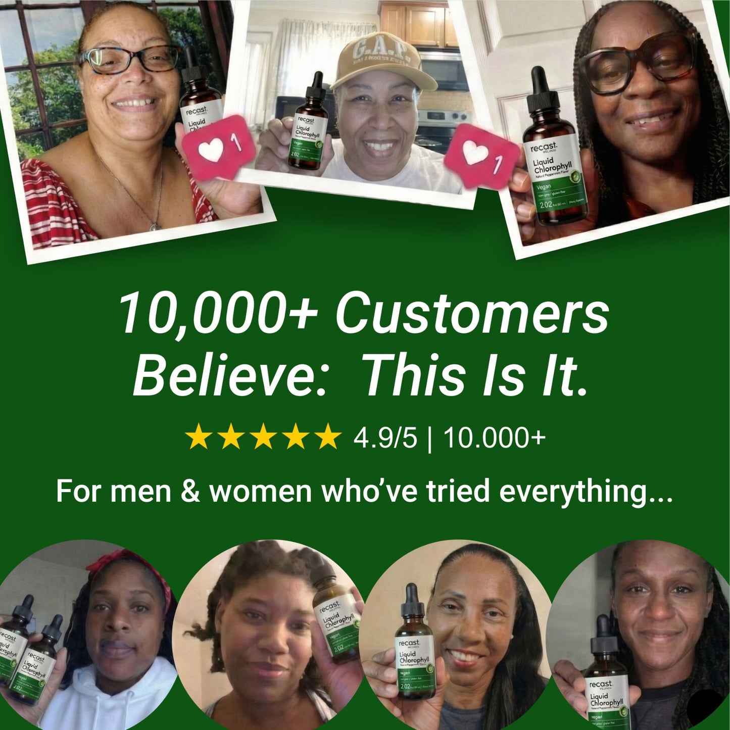 RECAST™ Liquid Chlorophyll with Peppermint