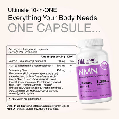 β- NMN | Beta-Nicotinamide Mononucleotide
