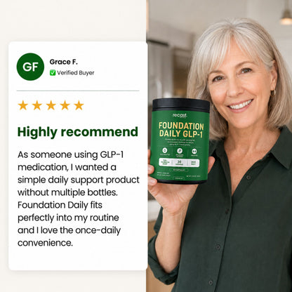 The GLP-1 Companion You Drink, Not Swallow.
