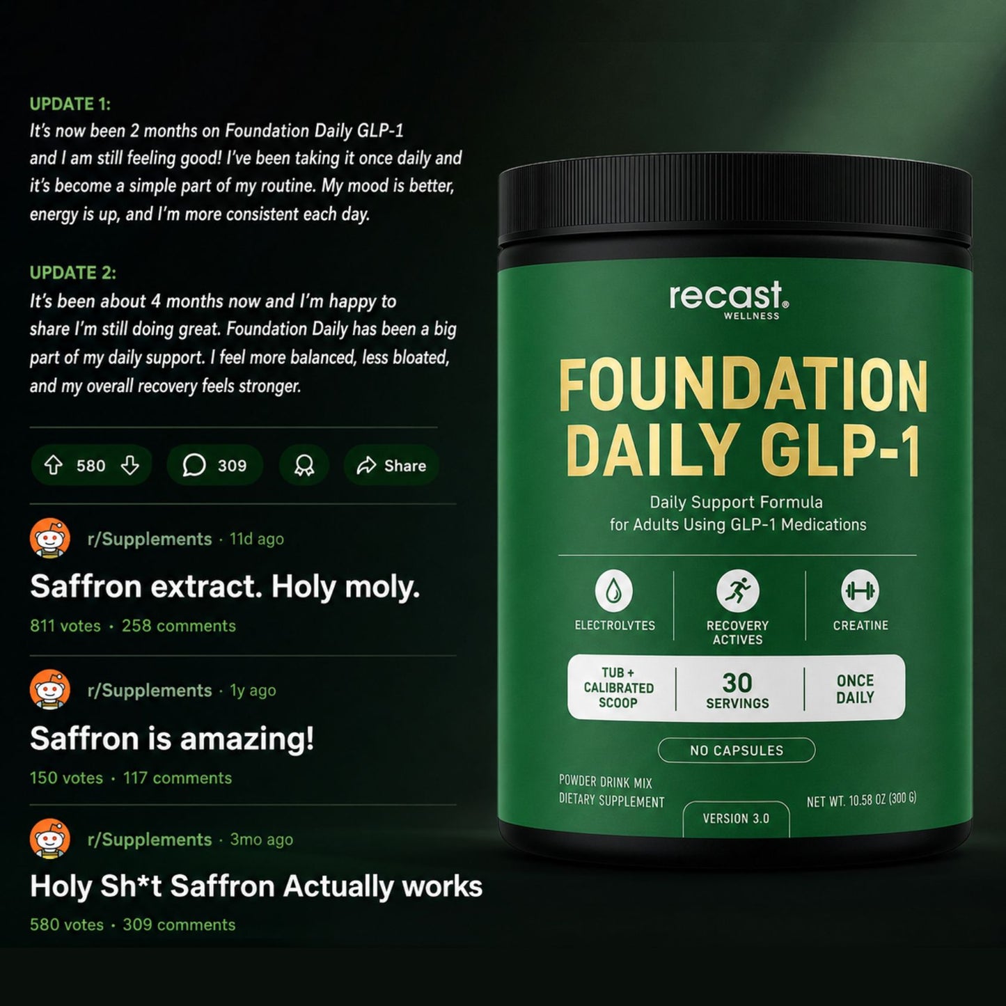 The GLP-1 Companion You Drink, Not Swallow.